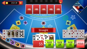 4 Card Hand Poker - Multihand screenshot #2 for iPhone