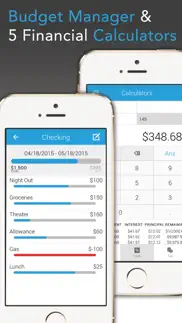 budget calendar iphone screenshot 3