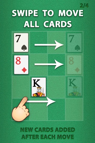 2048 Ace the Cards Puzzle screenshot 2