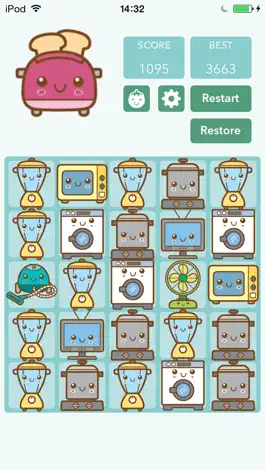 Game screenshot Cartoon Fruit 8192 apk