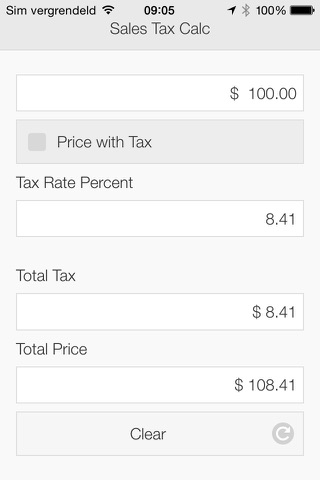 Sales Tax Calculator App screenshot 4