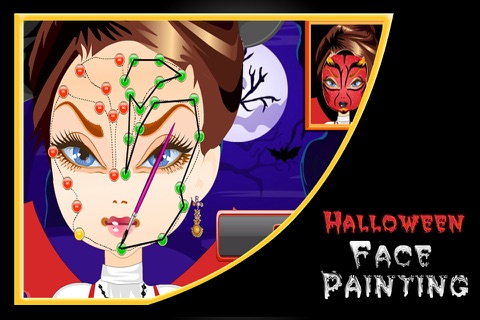 Halloween Face Painting screenshot 2