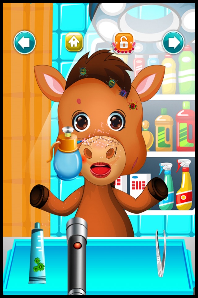 Baby Pet Doctor & Little Animal Care - virtual pets vet spa & salon kids games for boys & girls screenshot 3