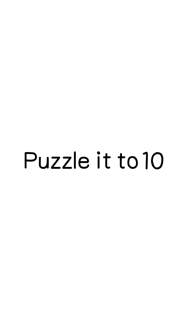 Puzzle it to 10