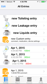 UroBladderDiary screenshot