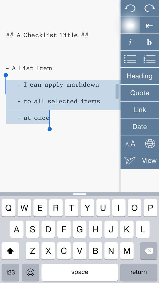 #2. Shift Editor & Quick Lookup (iOS) Podle: John Lincoln