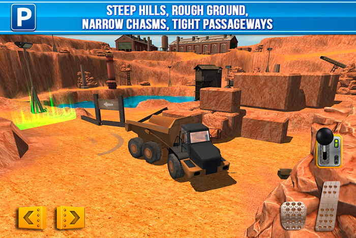 Mining Trucker Parking Simulator - ArabaYarış OyunlarıÜcretsiz