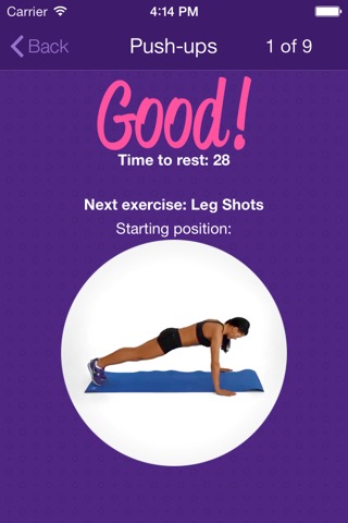 Fit Body – Personal Fitness Trainer App – Daily Workout Video Training Program for Fitness Shape and Calorie Burnのおすすめ画像4
