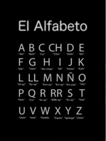 Screenshot #1 for Spanish Alphabet Free