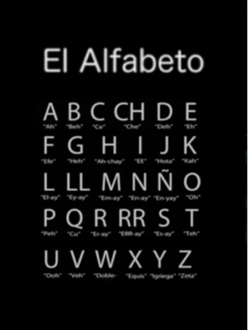 Screenshot #4 pour Spanish Alphabet Free
