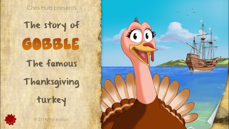 Thanksgiving Tale & Games - Gobble The Famous Turkey - eBook #1 screenshot-0