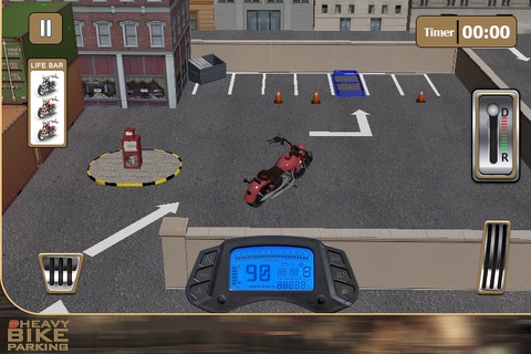 3D Heavy Bike Parking – Real rider simulator and simulation game screenshot 4
