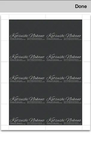 Captura de pantalla de BusinessCardDesigner - Business Card Maker, Creador, Editor, Plantillas, Diseños Con PDF, AirPrint Y La Función De Correo Electrónico en iPhone 5