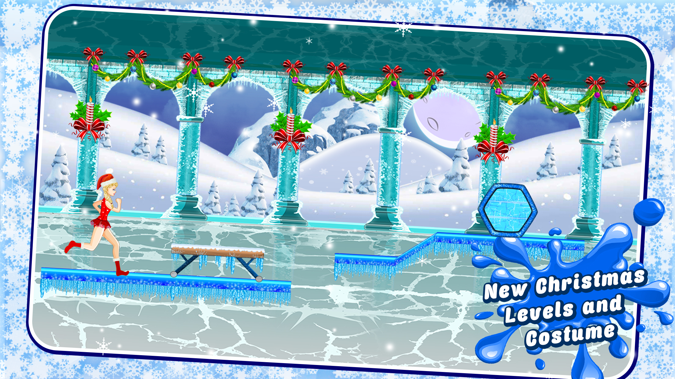 Amazing Gymnastic Ice Queen Adventure Xmas Edition