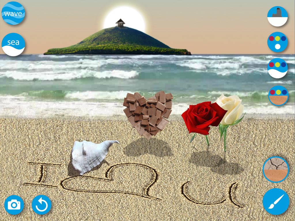 Sand Draw - The ultra realistc drawing & doodle app