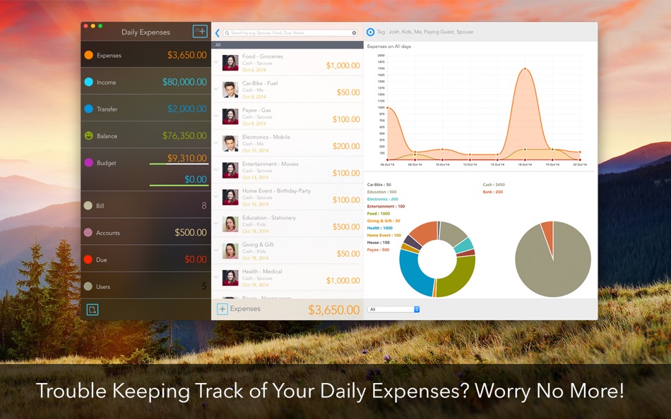 Daily Expenses - 3.5.5 - (macOS)