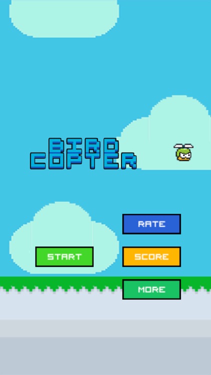 Bird Copter - Fly in One Perfect Line