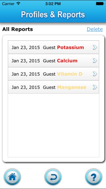 Vitamin Deficiency Finder
