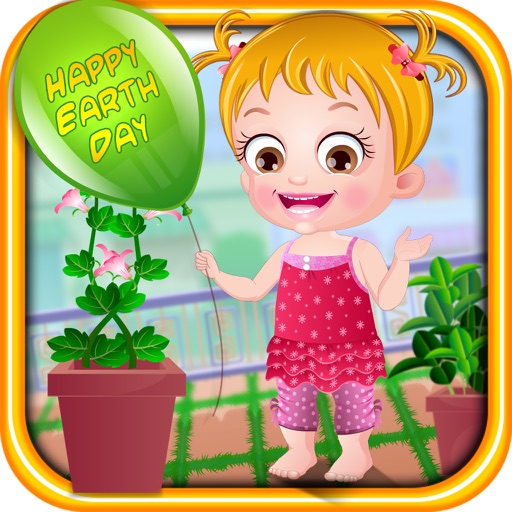 Baby Hazel Earth Day Premium Icon