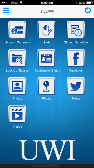 Screenshot #1 pour myUWI