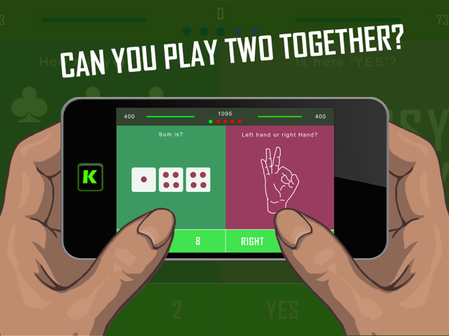 ‎Two Fingers, but only one brain (2 F 1 B) - Split Brain Teaser, Cranial Quiz Puzzle Challenge Game Screenshot