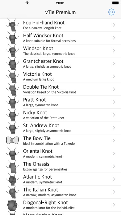 vTie Premium - tie a tie guide with style for occasions like a business meeting, interview, wedding, party Screenshot
