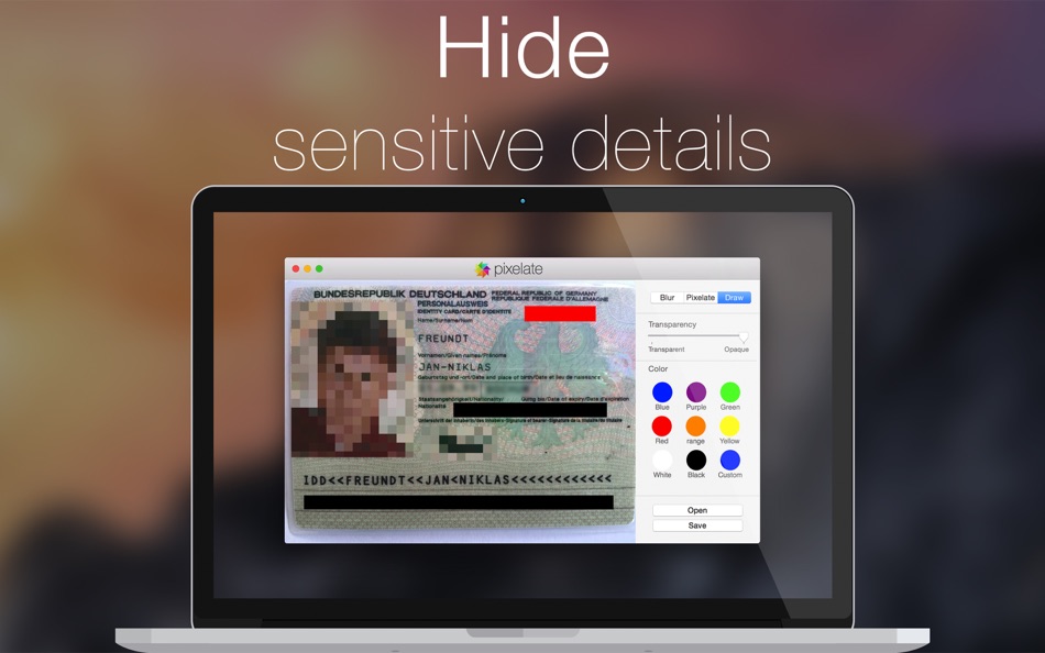 Pixelate - Redact Your Images! - 1.0 - (macOS)
