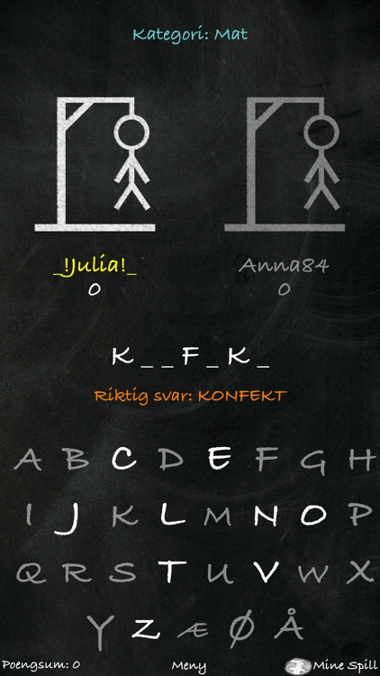 Hangman (Norsk)