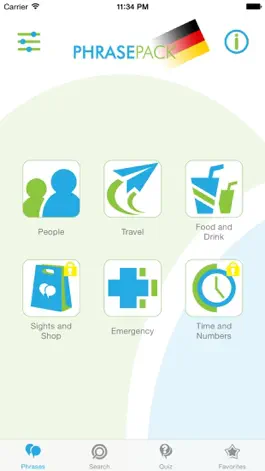 Game screenshot German Phrasebook - Travel in Germany with ease mod apk