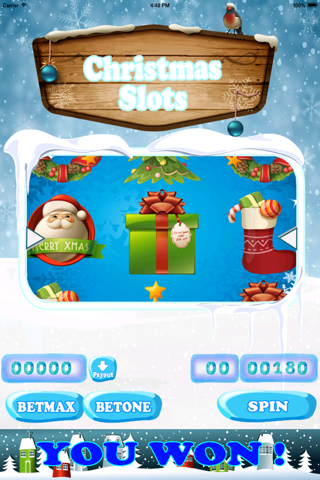 Super Santa Slots - Casino Riches Slot Machine and Blackjack FREE screenshot 2