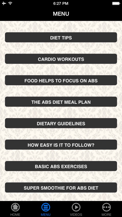 Abs Diet - Beginner's Guide screenshot-3