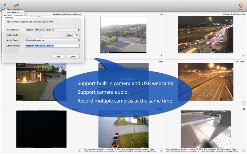 Screenshot #2 pour DVR.Webcam