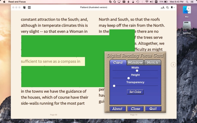 Screenshot #3 pour Reading Focus Cards