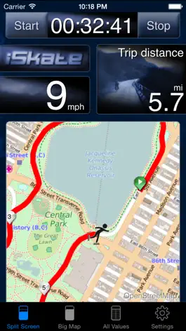 Game screenshot iSkate - GPS skating computer for inline and roller skates mod apk