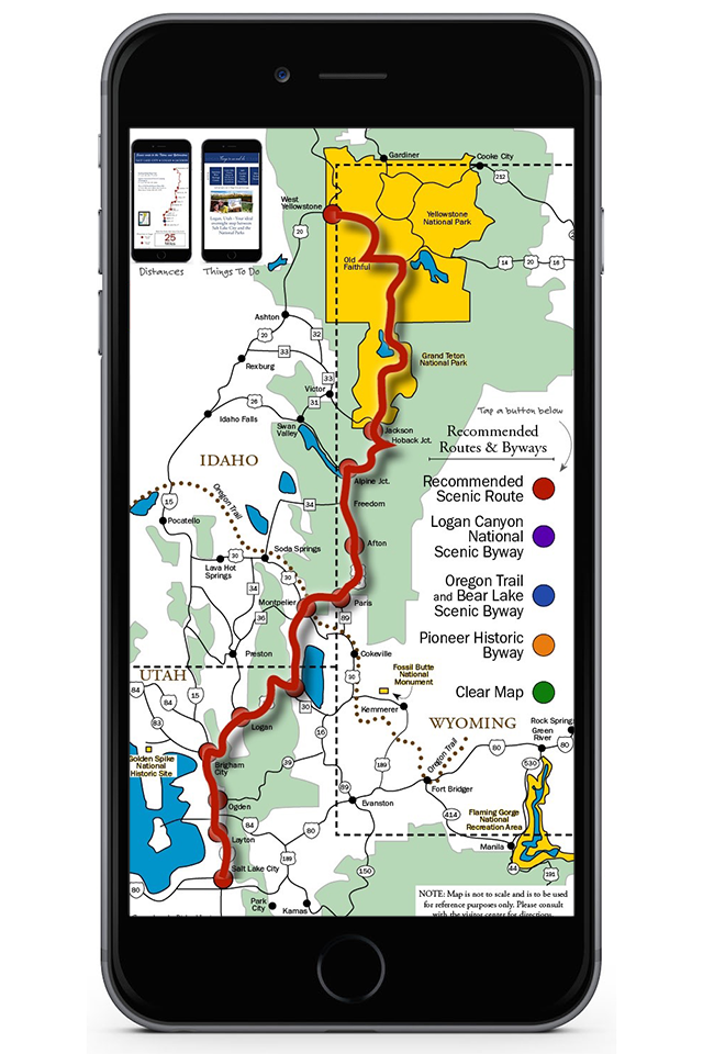 Scenic Route to Tetons and Yellowstone
