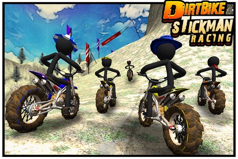 Dirt Bike Stick Man Racing screenshot 3