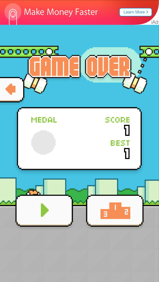 Swing Copters screenshot 4