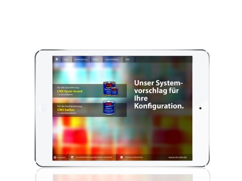 CD-Color APPs für Tablets screenshot 4