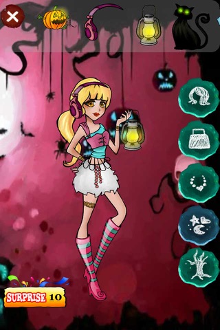 Pony Monster Girls Dress Up : High School Fashions Dressing Style Maker Version screenshot 3