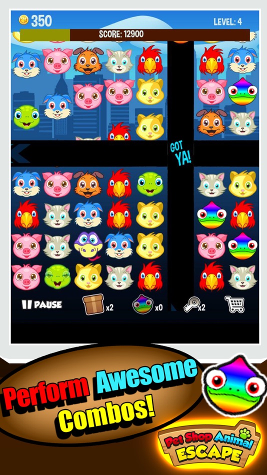 #2. A Tiny Pets Escape - Run From the Pet Shop World Rescue Game (iOS) 由: Loretta Cheron