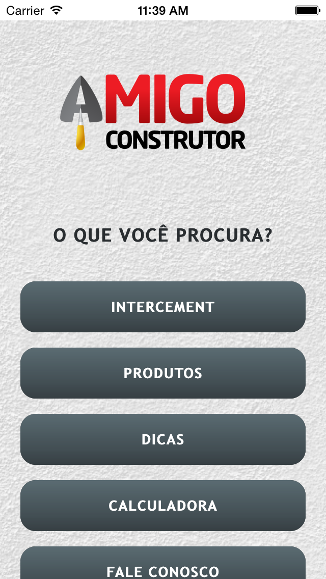 Amigo Construtor App