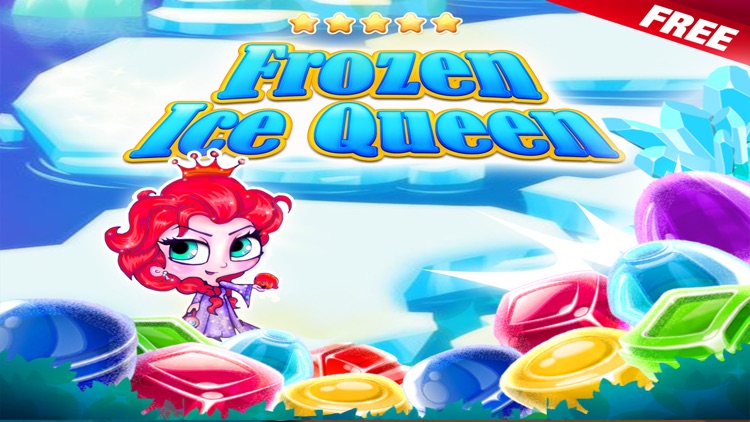 ``` Frozen Ice Queen Match-3``` - fun candy puzzle game for jewel mania'cs free