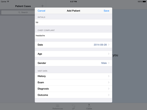 NeuroBuddy iPad screenshot 5 - Medical app