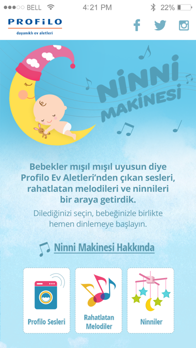 Screenshot #1 pour Profilo Ninni Makinesi