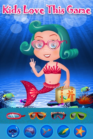 My Little Pop Princess Mermaid Fashion World Dress Up - The Sea Town Paradise Puzzle Game Edition screenshot 4