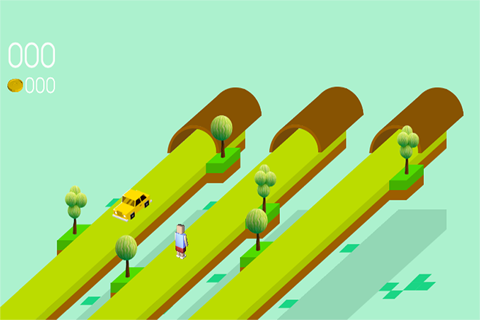 Jumping Joe Car Rush screenshot 2