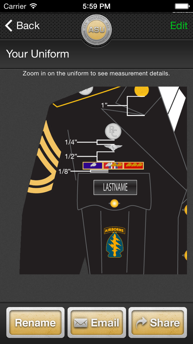 iUniform ASU - Builds Your Army Service Uniformのおすすめ画像5