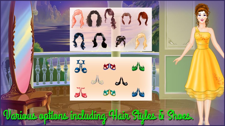 Princess Dressup Girls Games screenshot-4