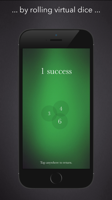Eldritch Roller - a simple and elegant dice rolling app Screenshot 2 - AppWisp.com