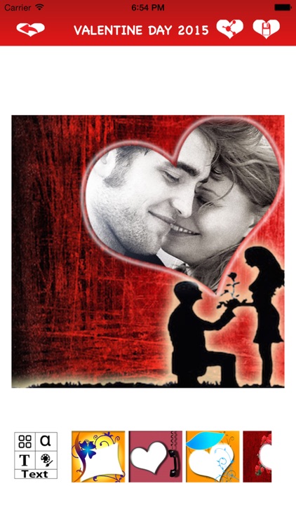 Valentines Day 2015 Customize Love Card - Wish/propose him or her with latest love Frames